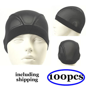 Black mesh dome cap Bulk 100pcs *including shipping